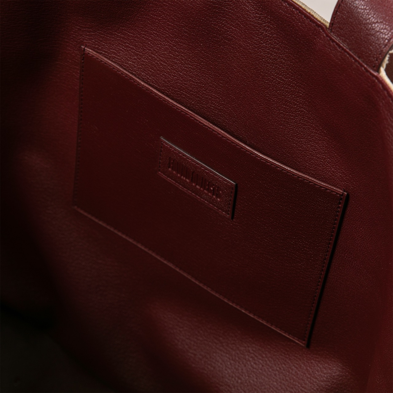 Bell Bag Burgundy